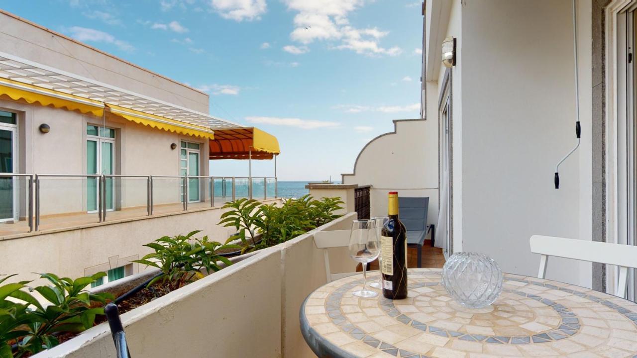 Schoene Wohnung Direkt Am Meer Mit Meerblick, Wlan 莫甘海滩 外观 照片